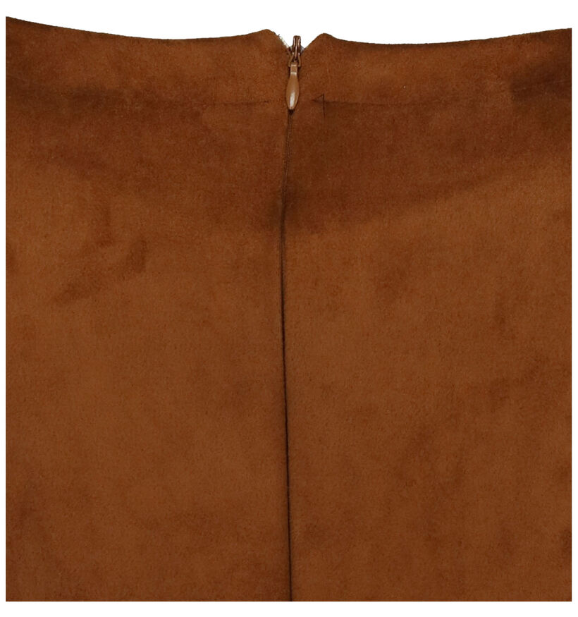 Julie Mode Robe Mini en Cognac (274672)