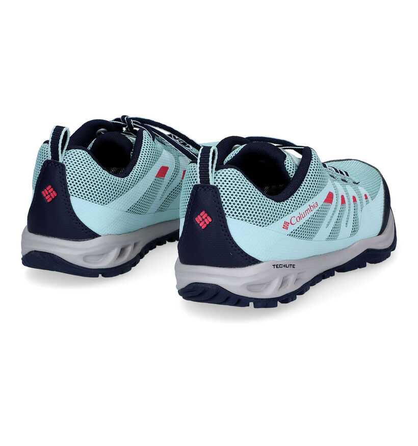 Colombia Vapor Vent Chaussures de marche en Turquoise pour femmes (303807) - pour semelles orthopédiques
