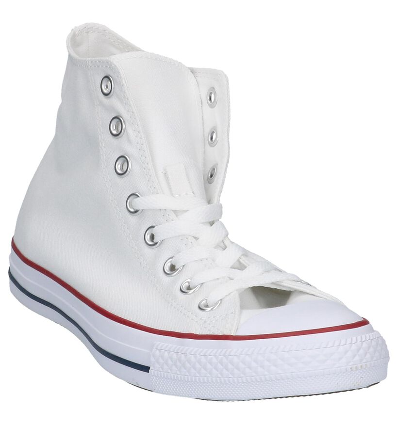 Chuck Taylor All Star Baskets hautes en Blanc en textile (238382)