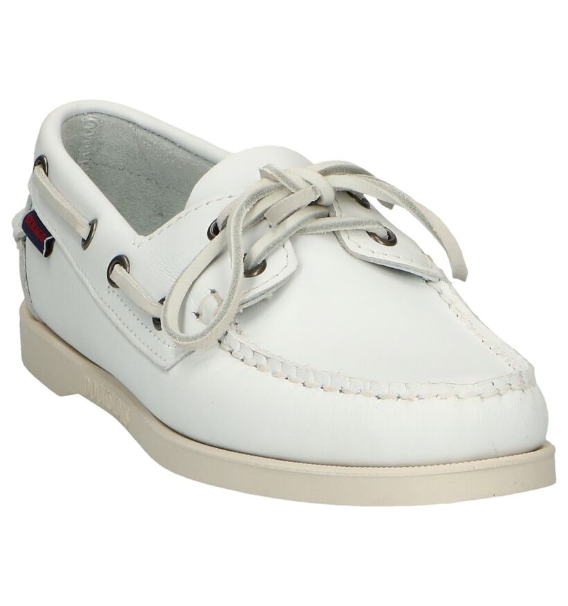 Sebabo Dockside Witte Bootschoenen voor dames (303747)