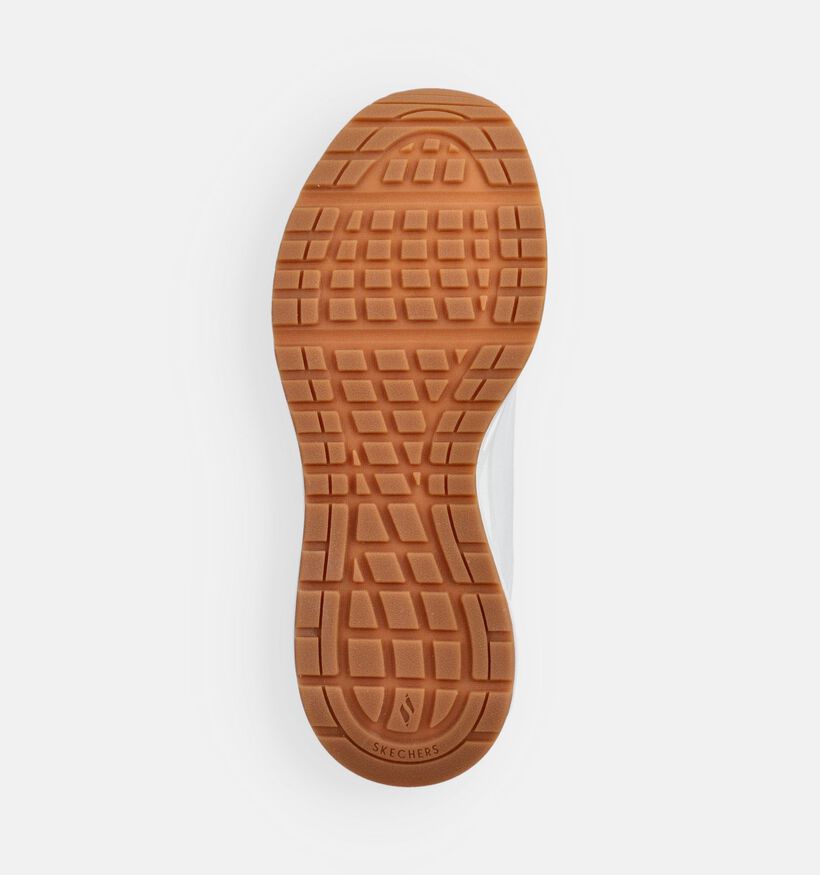 Skechers Uno Glide Witte Sneakers voor dames (367823)