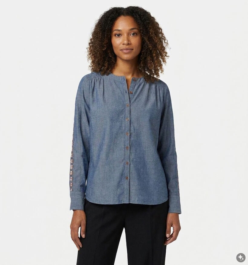 Orfeo Kristin Donkerblauwe Blouse voor dames (381657)