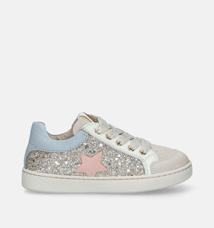 STONES and BONES Ravid Beige Sneakers voor meisjes (336513) - geschikt voor steunzolen