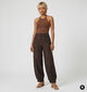 Vero Moda Kathy Donkerbruine Geklede Broek voor dames (384490)