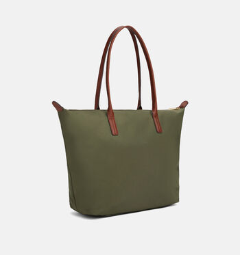 Tommy Hilfiger Cabas Beige/Vert