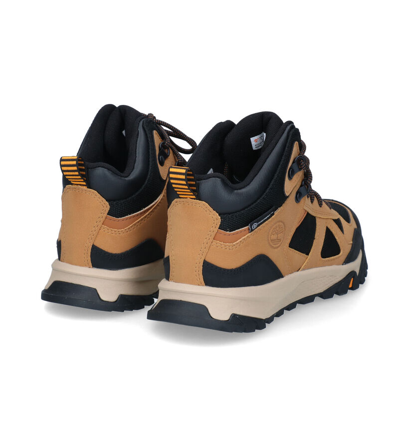 Timberland Lincoln Peak Mid WP Naturel Bottines voor jongens (345271) - geschikt voor steunzolen
