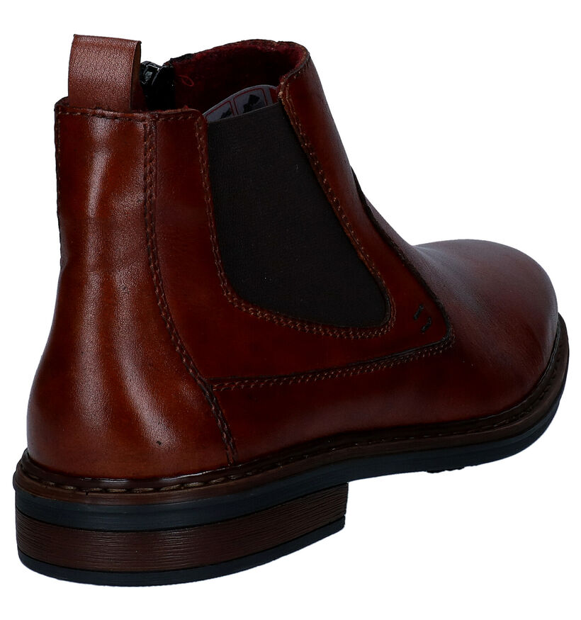 Rieker Cognac Chelsea boots voor heren (344398)