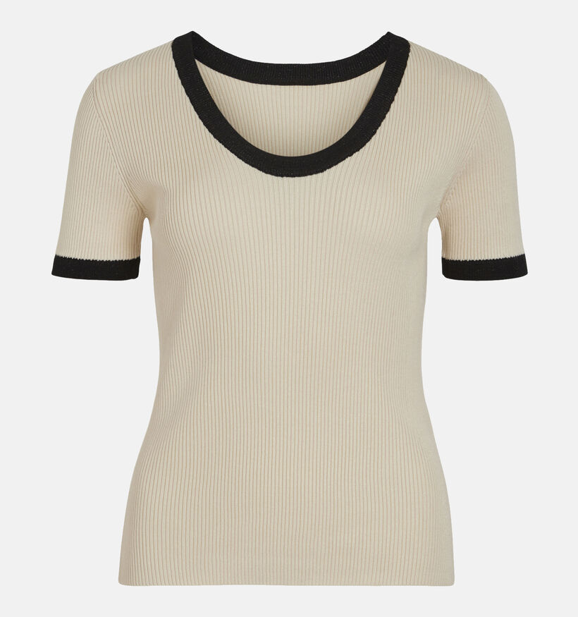 Vila Seane T-shirt en Beige pour femmes (342154)