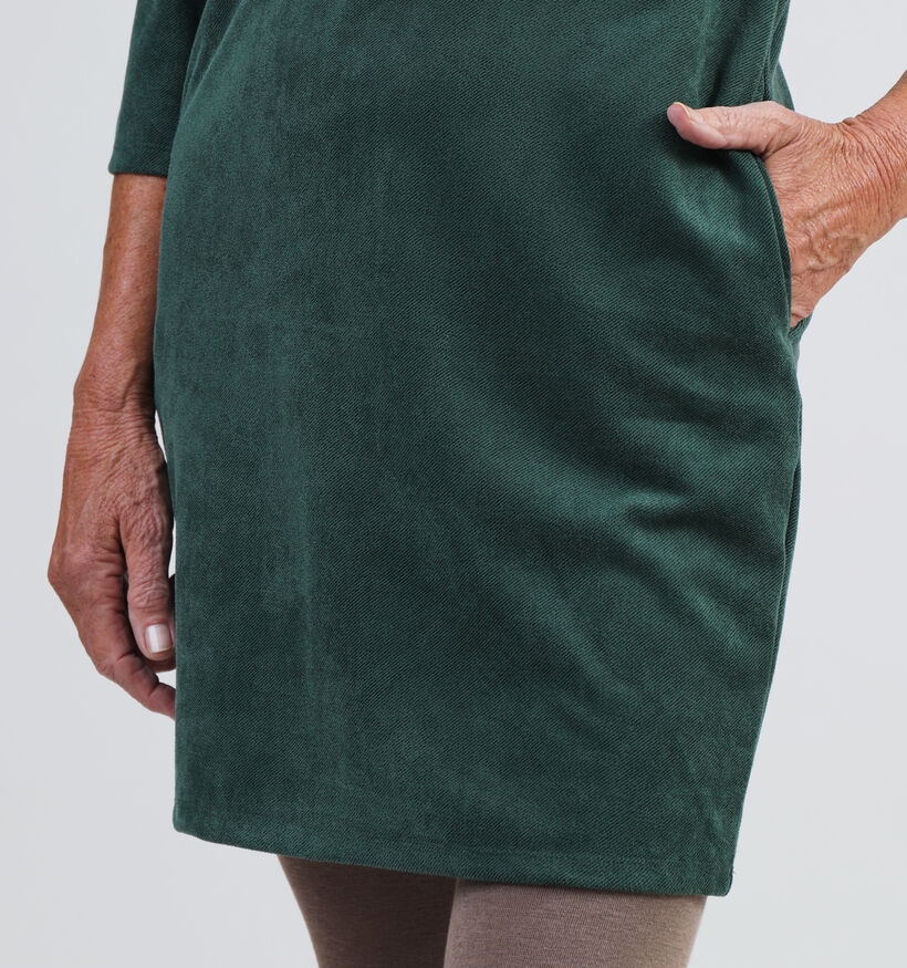 Vila Sudaz Groene T-shirtjurk voor dames (332086)
