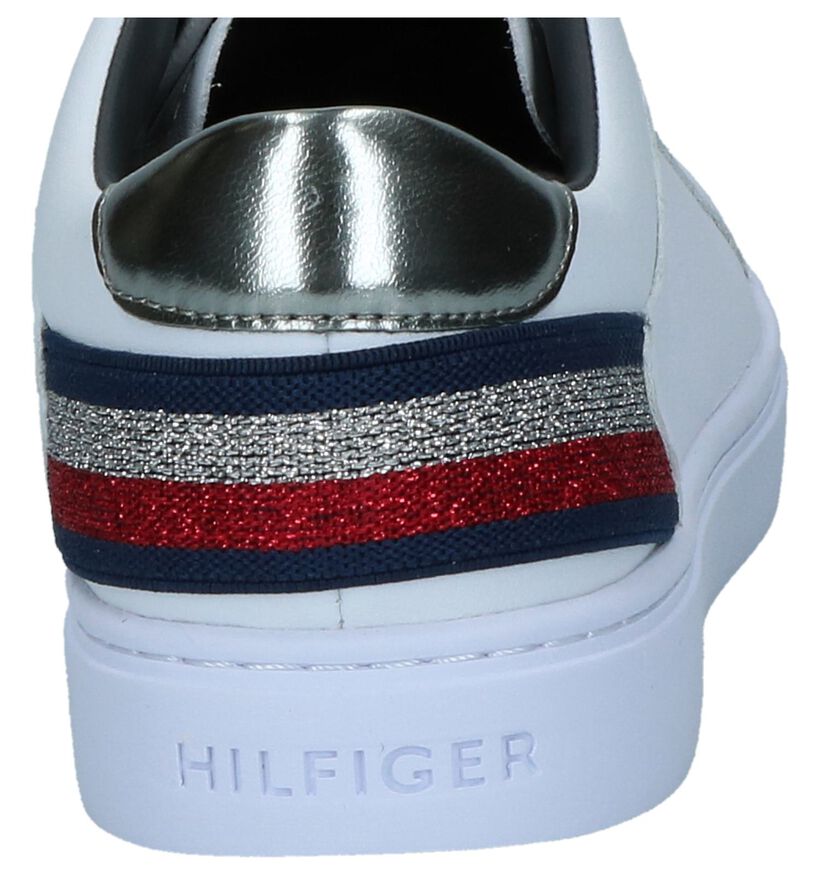 Witte Tommy Hilfiger Essential Sneakers in kunstleer (237243)