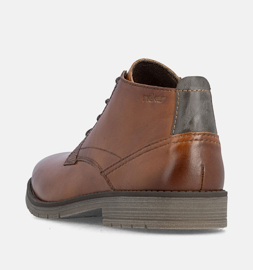 Rieker Cognac Geklede Veterschoenen voor heren (376523)