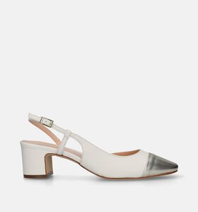 Signatur Ecru Slingback Pumps voor dames (341211)