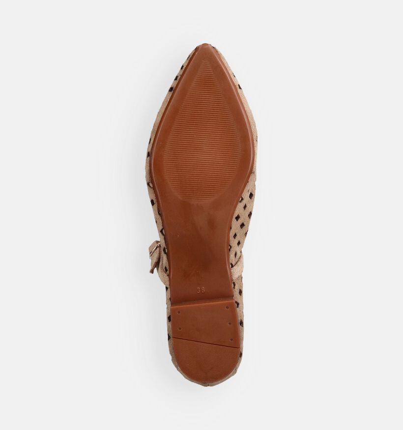 Tango Duna Beige Ballerina's voor dames (375541)
