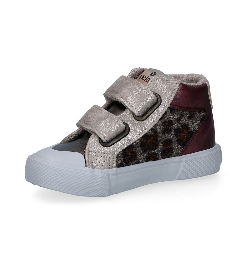 Victoria Ligne Chaussures à velcro en Multicolore en simili cuir (296855)