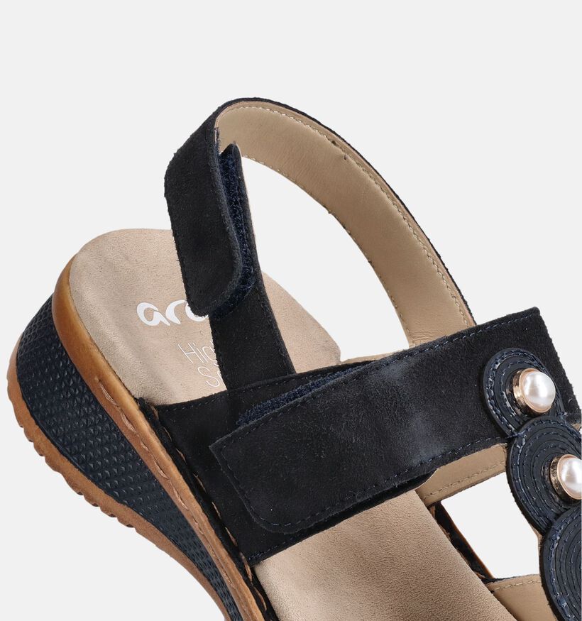 Ara Hawaii 2.0 Donkerblauwe Sandalen voor dames (370835)
