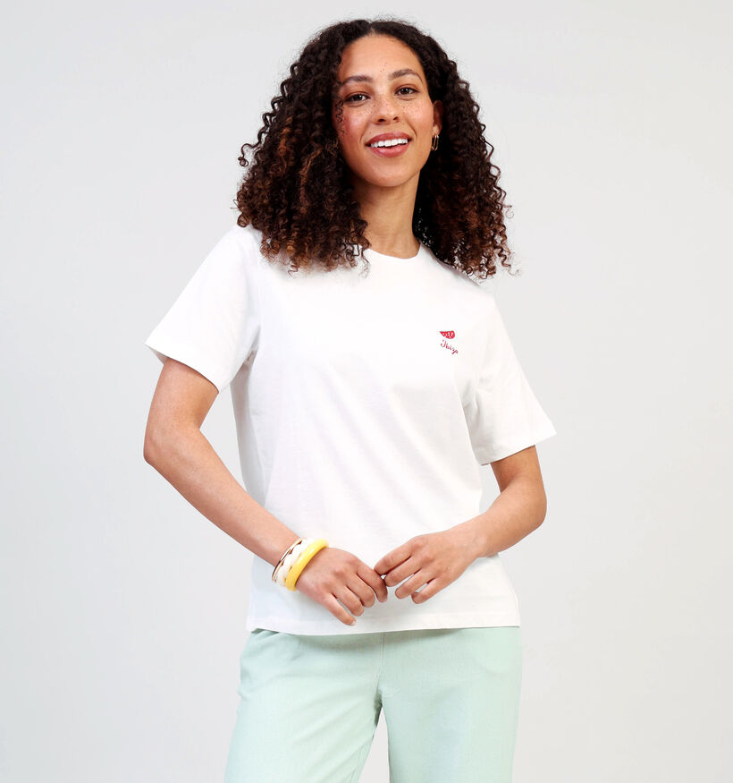 Vila Witte T-shirt voor dames (361404)