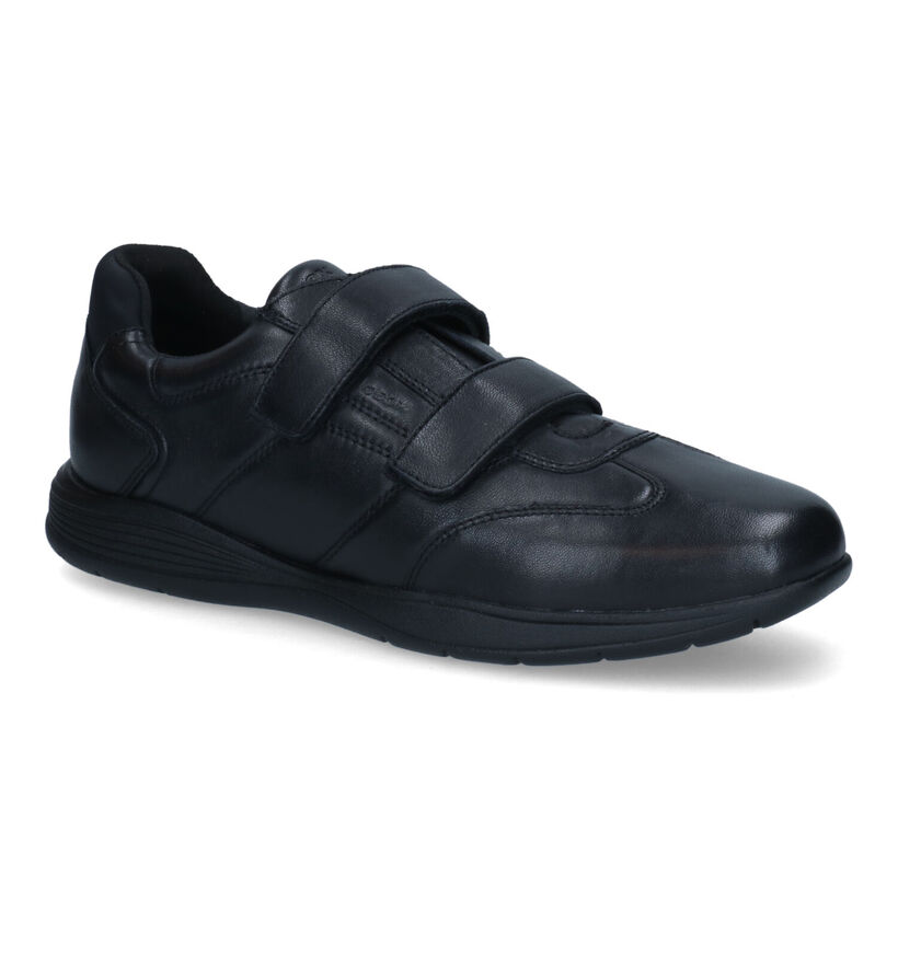 Geox Spherica Chaussures basses en Noir en cuir (314173)