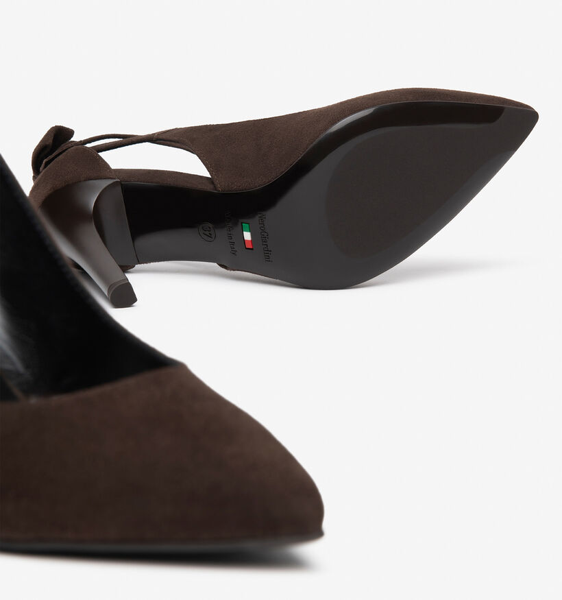 NeroGiardini Escarpins en Brun fonc&eacute; pour femmes (379449)