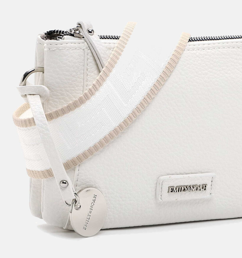 Emily & Noah Enna Sac porté croisé en Blanc pour femmes (355251)