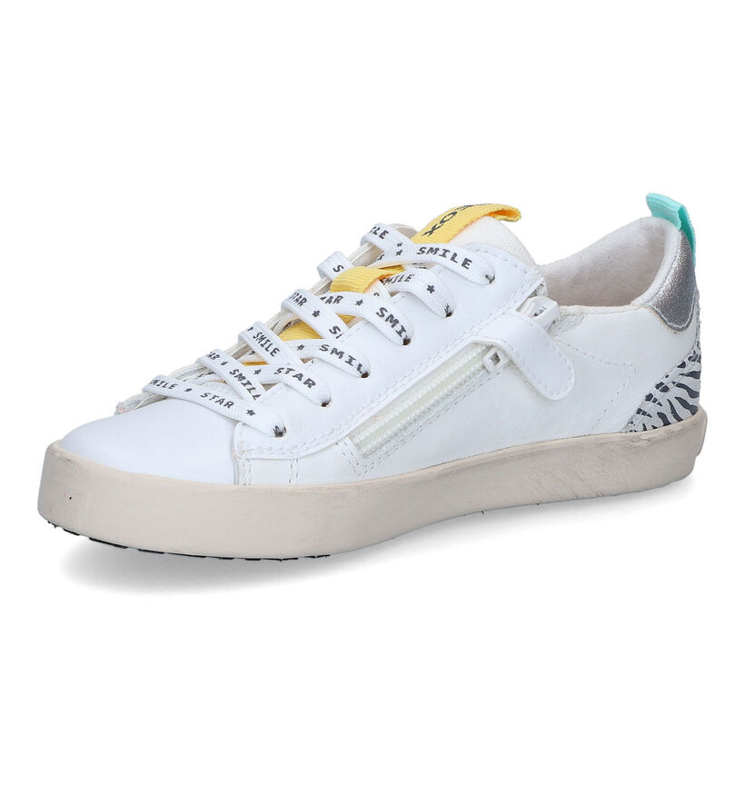 Geox Kilwi Chaussures basses en Blanc en cuir (311005)