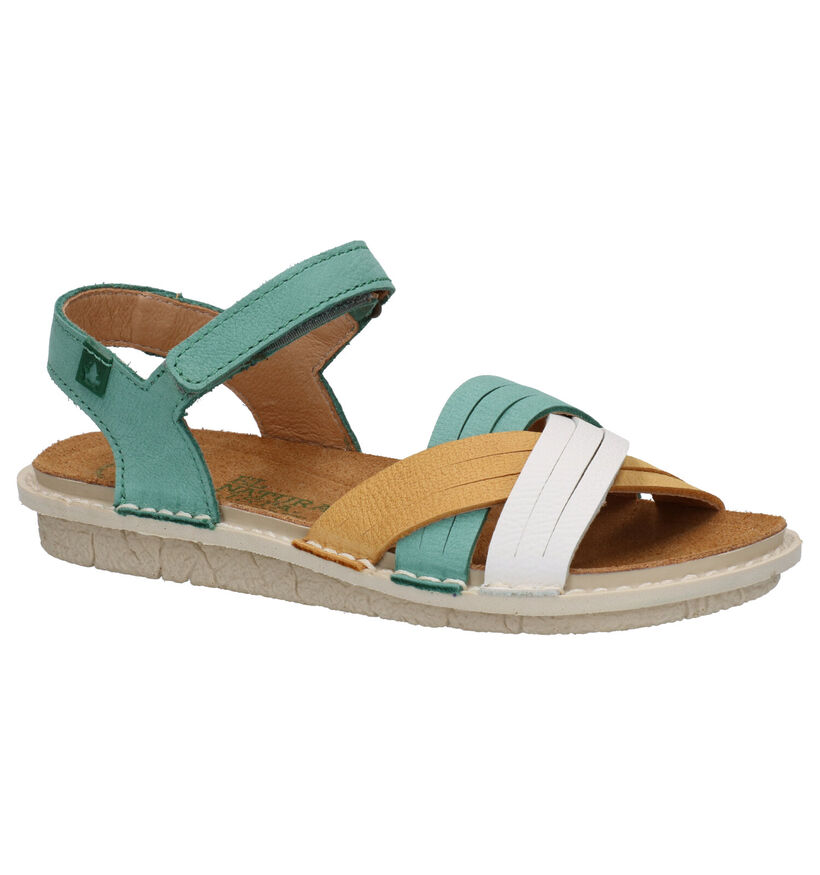 El Naturalista Terra Gele Sandalen in nubuck (288645)