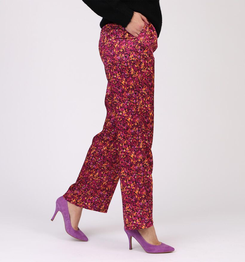 Vila Pantalon Large en Violet (311678)