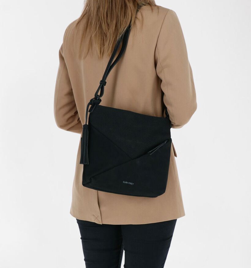 Suri Frey Romy Zwarte Crossbody Tas in kunstleer (283498)