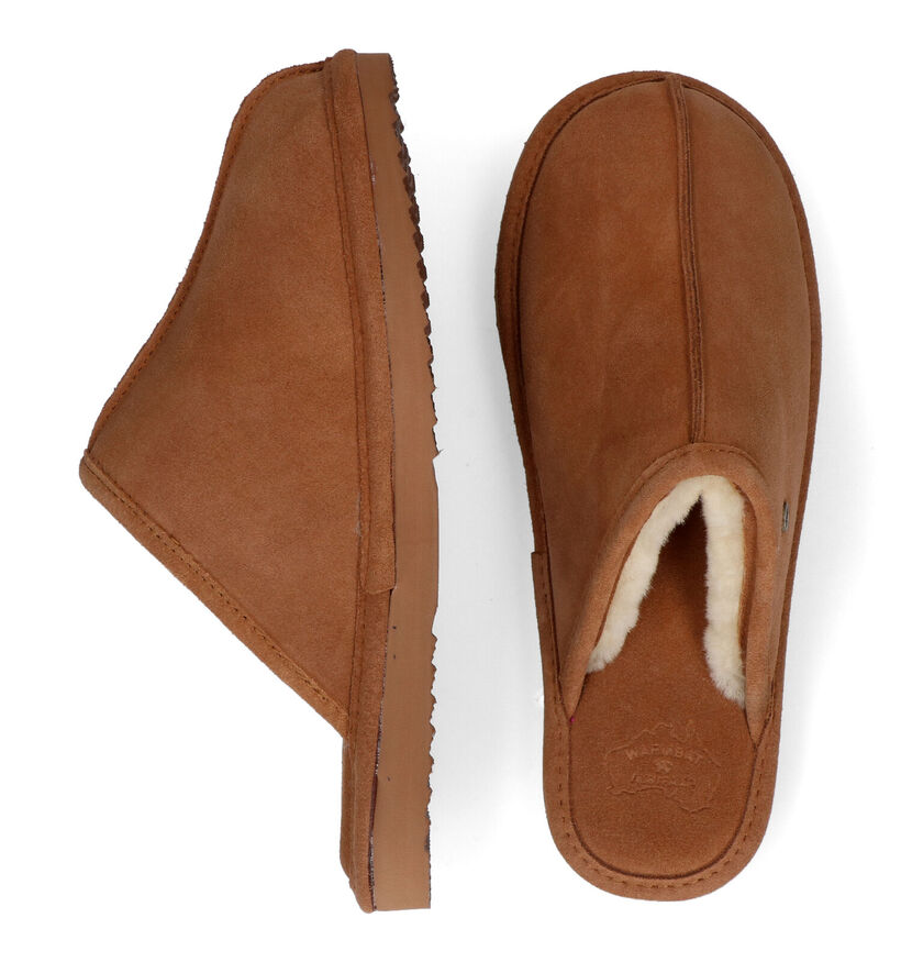 Warmbat Barron Cognac Pantoffels voor heren (296344)