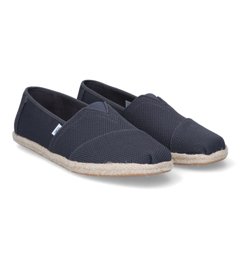 Toms Alpargata Rope Espadrilles en Noir en textile (308264)