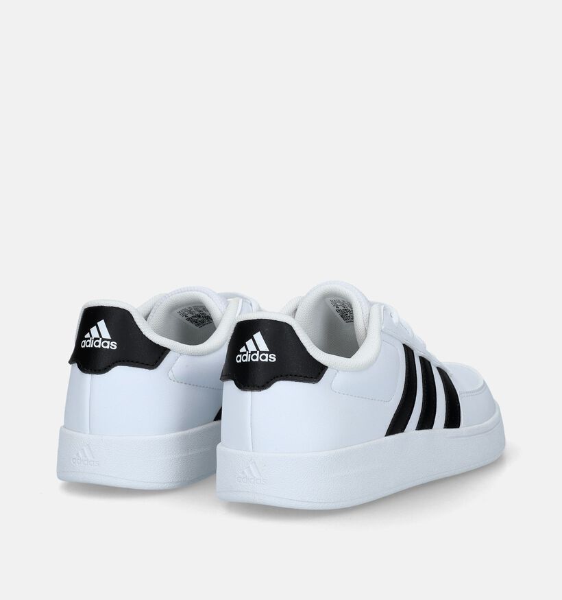 adidas Breaknet Witte Sneakers voor jongens, meisjes (318945) - geschikt voor steunzolen