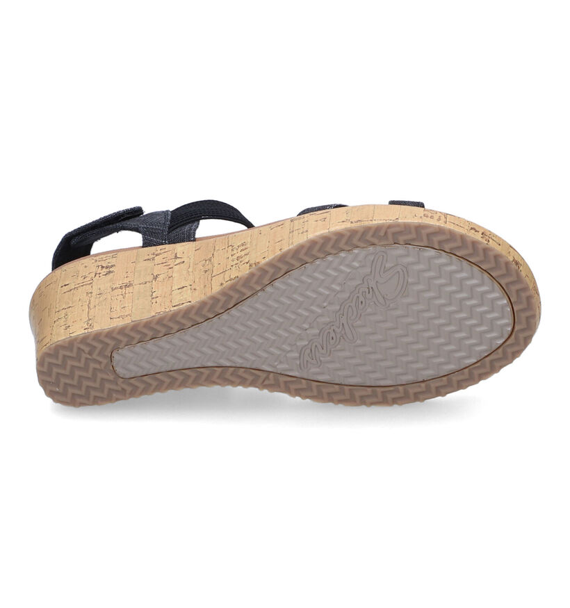 Skechers Beverlee Casual Outing Sandales en Noir en textile (305706)