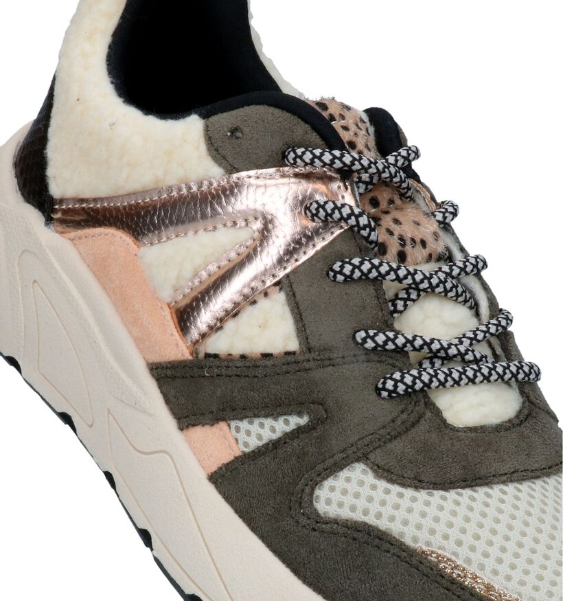 Posh by Poelman Kaki Sneakers voor dames (328562)