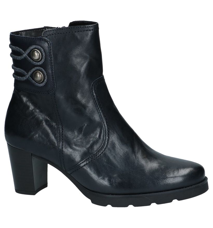 Gabor Best Fitting Bottillons en Bleu foncé en cuir (231298)