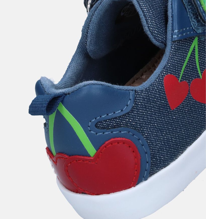 Geox Kilwi Blauwe Sneakers voor meisjes (335786) - geschikt voor steunzolen