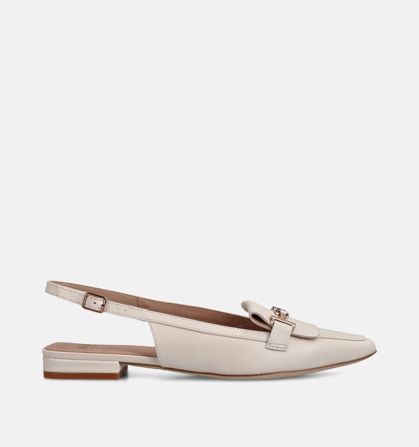 Nathan-Baume Ballerines en &Eacute;cru pour femmes (372237)