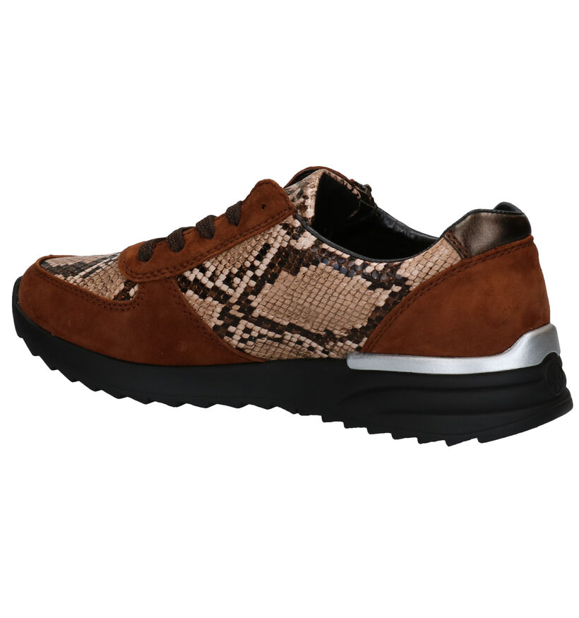 Rieker Blauwe Sneakers in nubuck (287464)