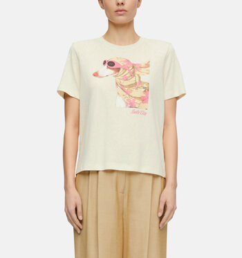 comma T-shirts Beige