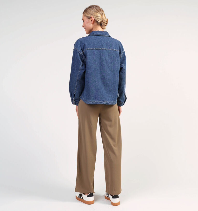 Vila Jaf Denim Jacket Veste en Jean Courte en Bleu pour femmes (361342)