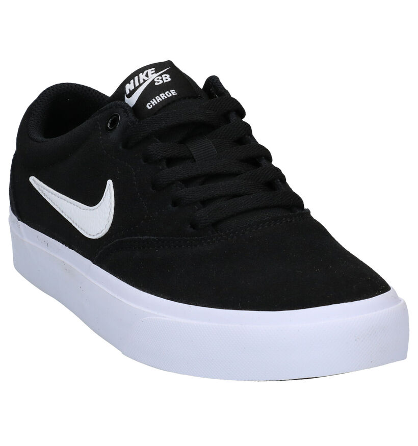 Nike SB Charge Suede Sneakers en Noir en nubuck (277470)