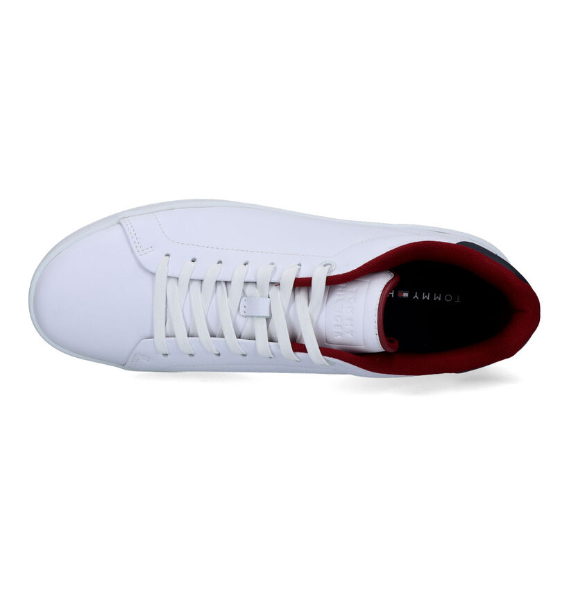 Tommy Hilfiger Court Baskets en Blanc pour hommes (321222)
