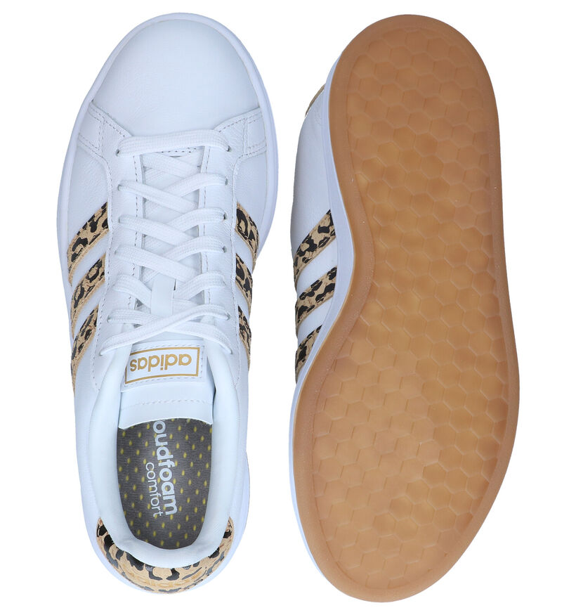 adidas Grand Court Baskets en Blanc pour femmes (301985) - pour semelles orthopédiques