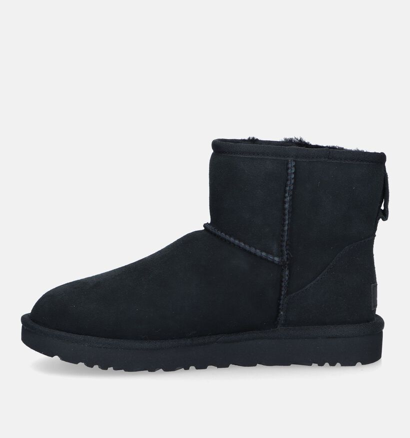 UGG Classic Mini Bottes en Noir pour femmes (329265)