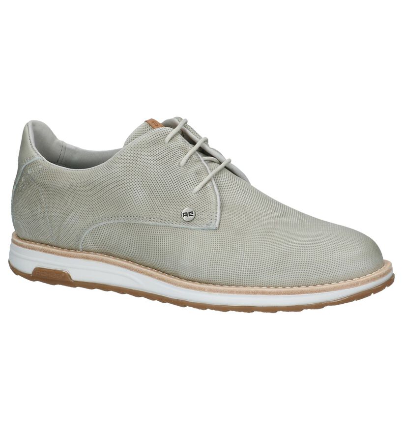 Rehab Chaussures basses en Gris clair en cuir (213049)