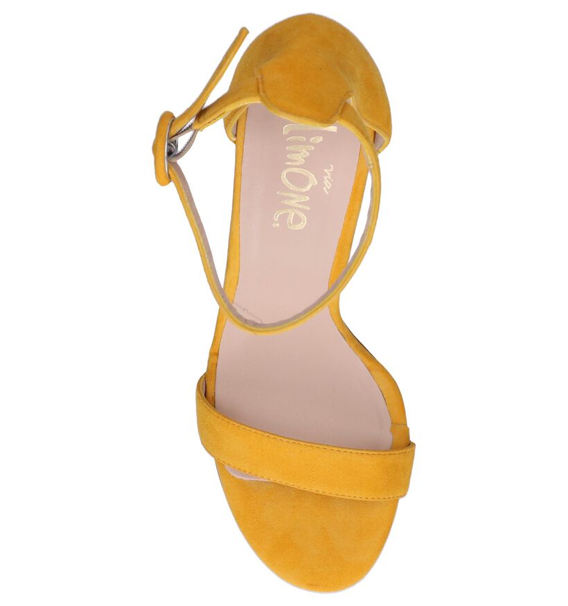 Zwarte Sandalen Via Limone by Torfs in daim (241978)