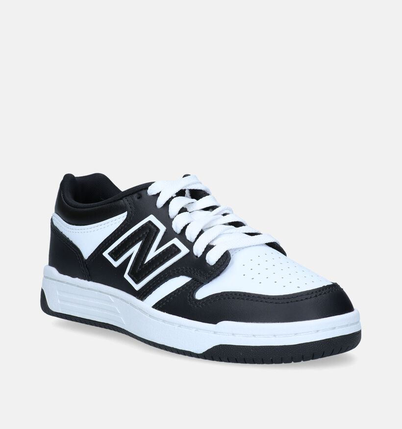 New Balance GSB 480 Zwarte Sneakers voor jongens, meisjes (334645) - geschikt voor steunzolen