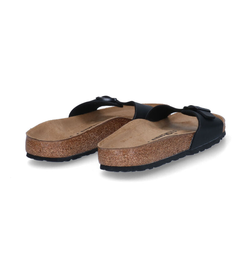 Birkenstock Madrid Zwarte Slippers voor dames (302977)