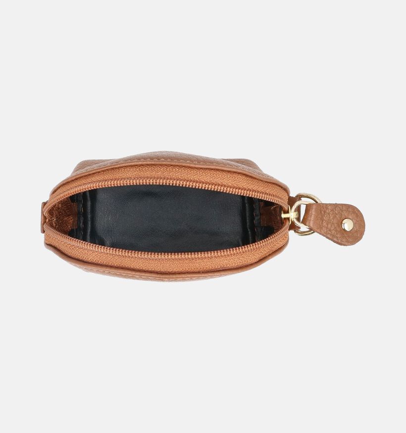 Crinkles Porte-monnaie en Cognac pour femmes (365745)