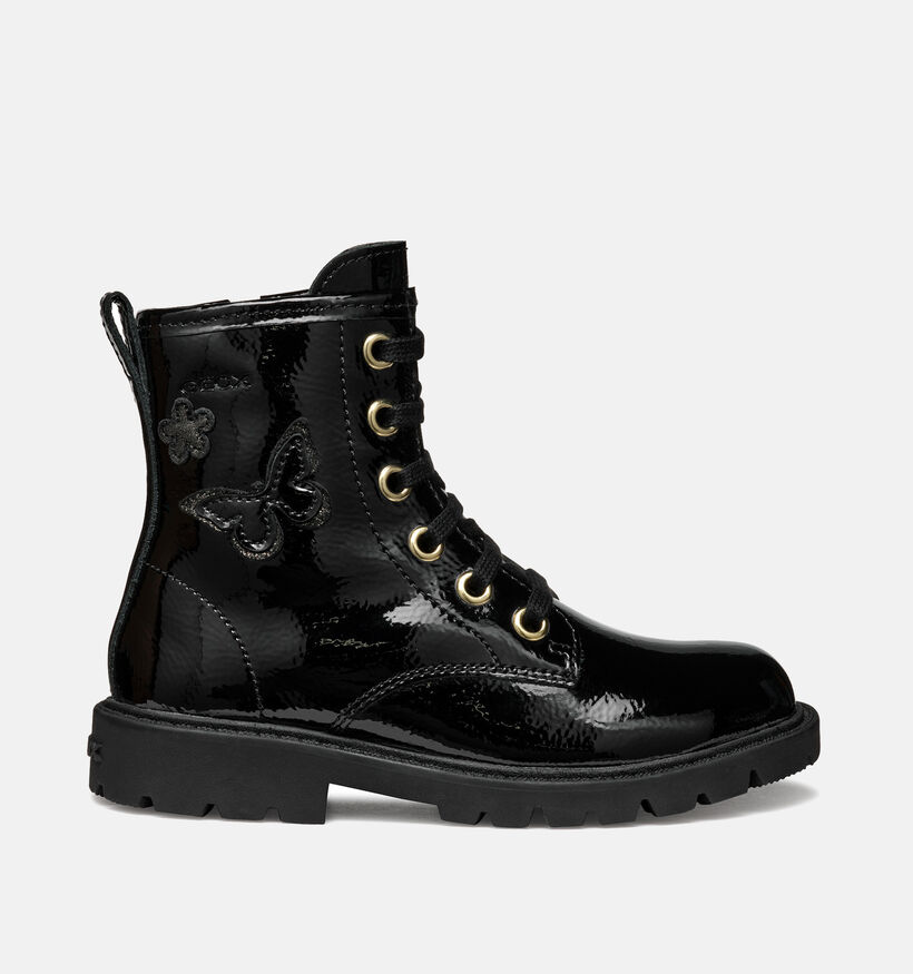 Geox Shaylax Boots en Noir pour filles (360339) - pour semelles orthopédiques