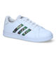 adidas Grand Court 2.0 Witte Sneakers voor jongens (318931)