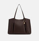 Guess Cabas avec Bag Charm en Marron fonc&eacute; pour femmes (381073)